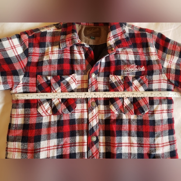 Woolrich Plaid Lined Shirt Jacket Size XXS - Picture 12 of 14